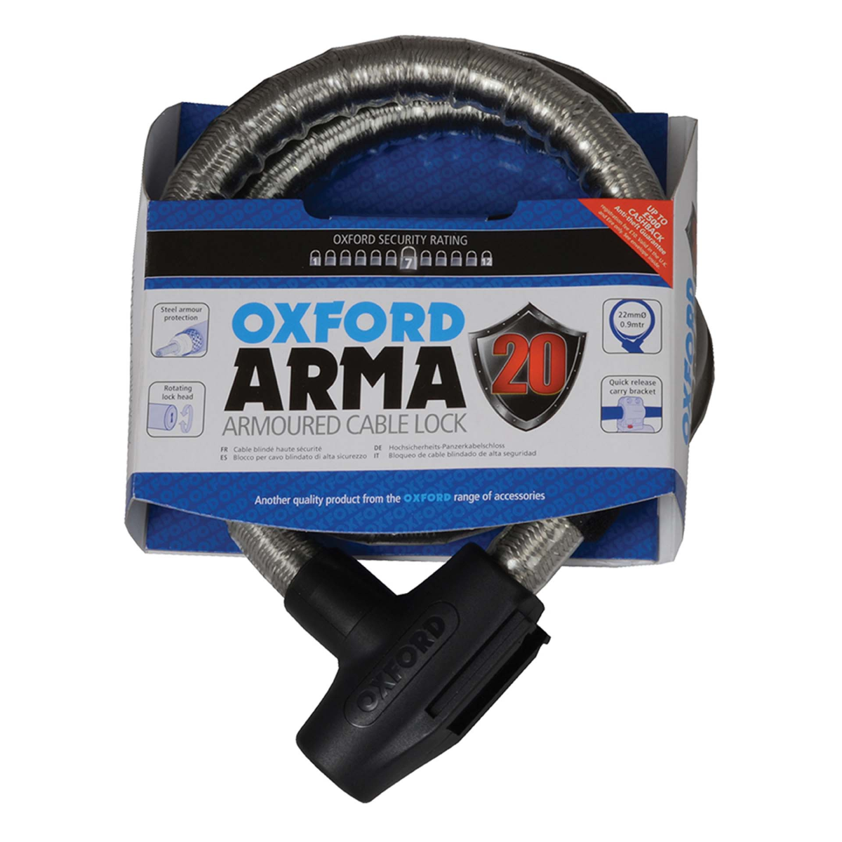 OXFORD Mini T Blocco disco - 5,5 mm Giallo